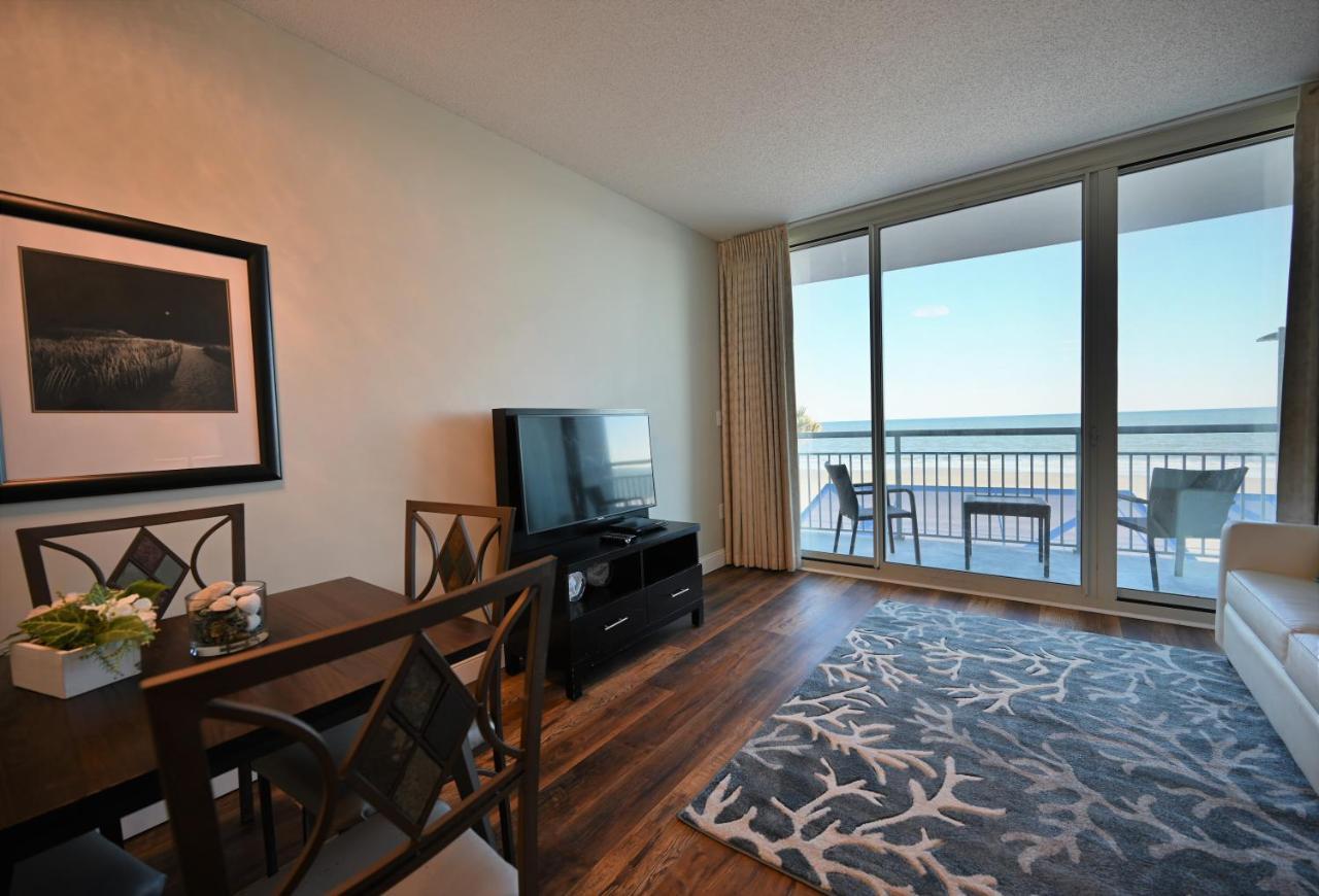 Spectacular Ocean Front Real 1 Bedroom Condo, 2 Ba 미를 비치 외부 사진